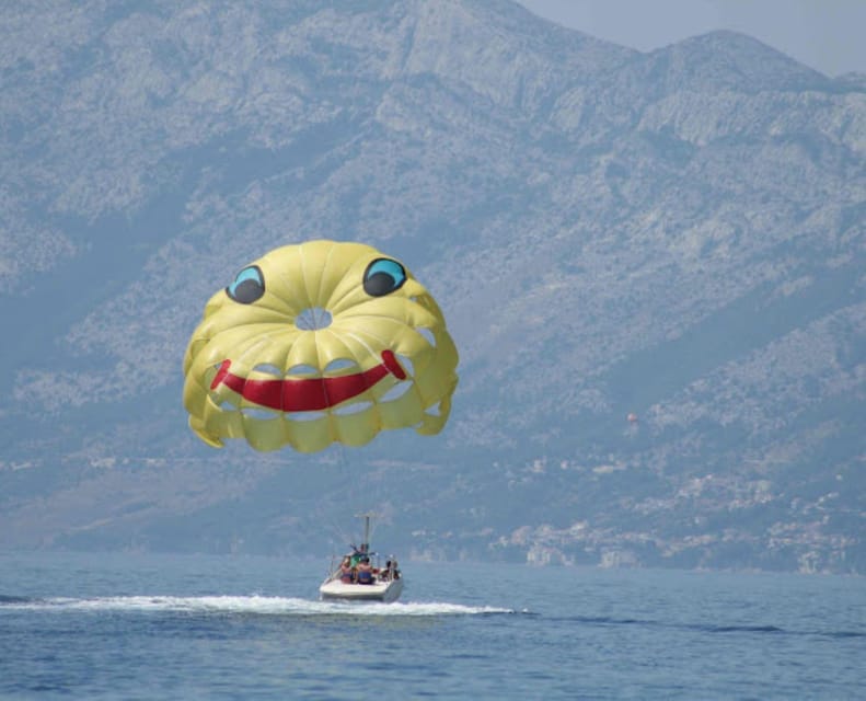 Makarska: Parasailing Experience - MPL Nautika - The view from above the Makarska Riviera