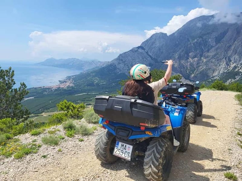 Makarska Safari ATV Quad Tour - A 15-minute viewpoint above the coast