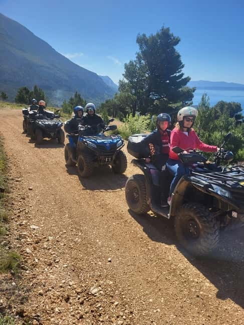 Makarska Safari ATV Quad Tour - The first hour follows the Makarska Riviera