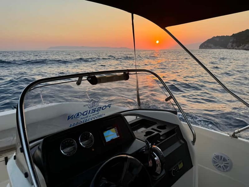 Makarska: Sunset private boat tour from Makarska - The first speedboat ride and Makarska panorama
