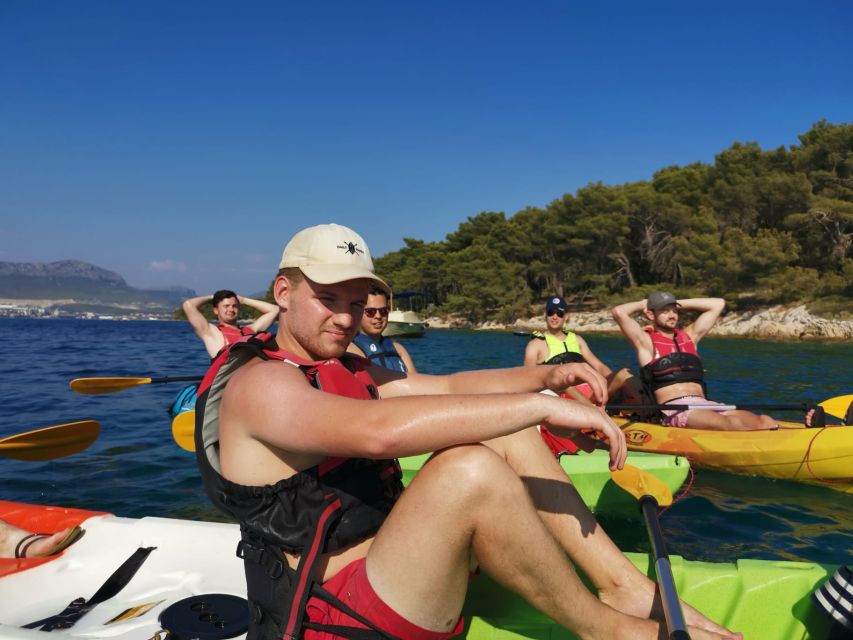Morning Split Sea Kayaking Tour - The swimming and snorkeling stop