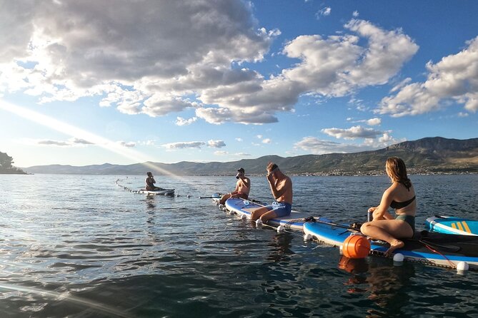 Morning Stand Up Paddle Tour in Split - A quieter view of Split from Bene Beach