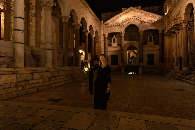 Nocturnal Tours Trogir & Split - Soul of the Old Split Tour - Riva Harbor, where Split puts on a show