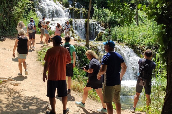 NP Krka waterfalls & Wine tasting - Private day tour from Split - A private vehicle makes the timing easier