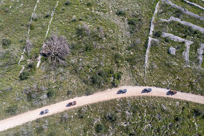 Off road Quad Adventure Tour on Island Čiovo - A careful start for first-time quad drivers