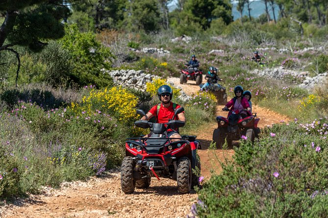 Off road Quad Adventure Tour on Island Čiovo - The three-hour ride and its quiet swimming stop