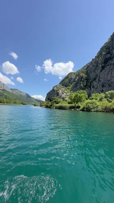 Omiš: 2-Hour Cetina River Boat Tour and Nature Park Visit - The return ride gives you a second view