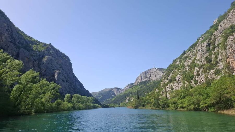 Omiš, Croatia: Cetina River Glassboat Cruise And Beer Garden - What the $24 price really covers