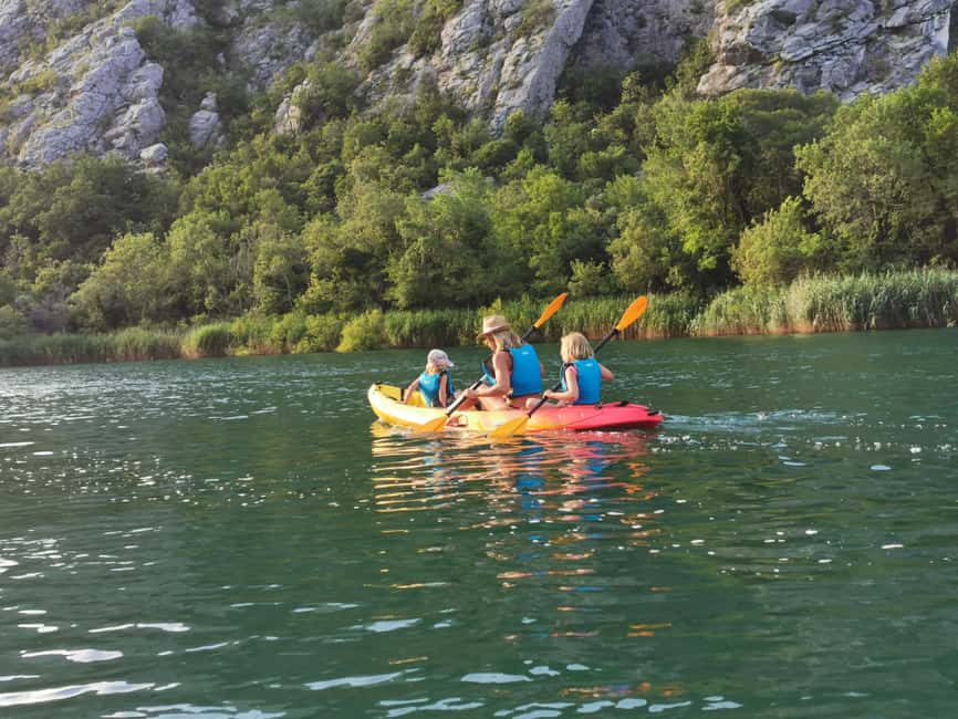 Omiš/Split: 4h Kayaking in Cetina Protected Nature Park Area - Starting from Omiš and finding the river