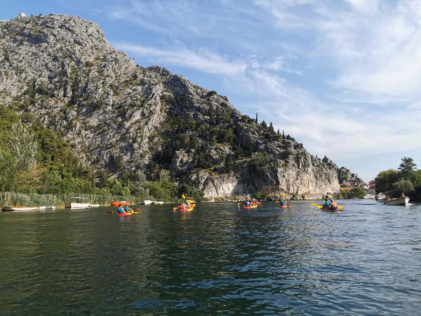 Omiš/Split: 4h Kayaking in Cetina Protected Nature Park Area - Continuing toward Radmanove Mlinice