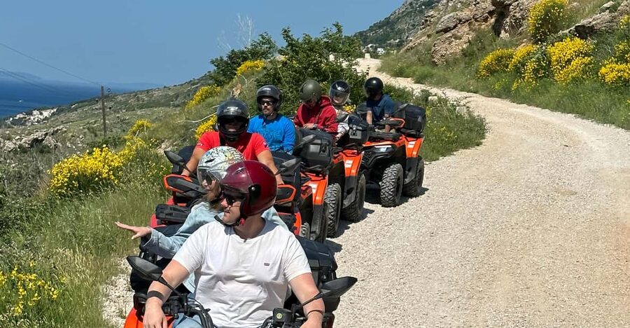 Omiš/Split Expedition: 65 km Quad Tour to Hidden Waterfalls - Male Gubavica brings the swimming break