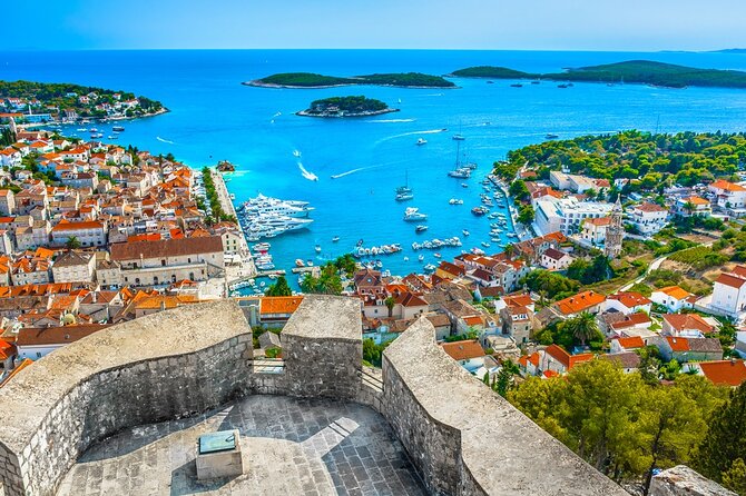 Private 4 islands tour (Golden Horn, Hvar, Pakleni islands, Šolta) - Zlatni Rat, Croatia’s famous changing beach