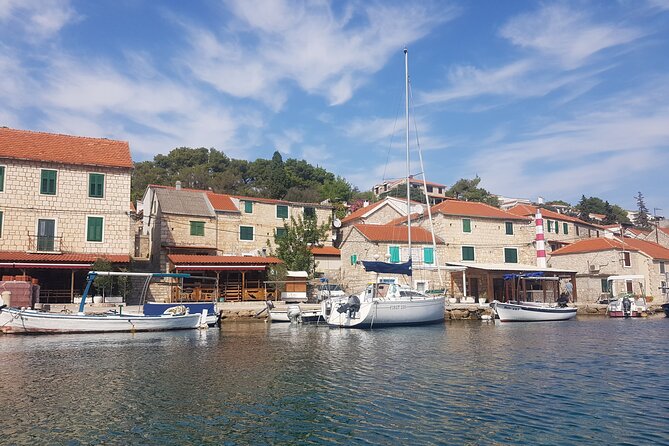 Private Blue Lagoon and Hidden Bays tour from Split & Brac for 12 - Trogir in one focused hour