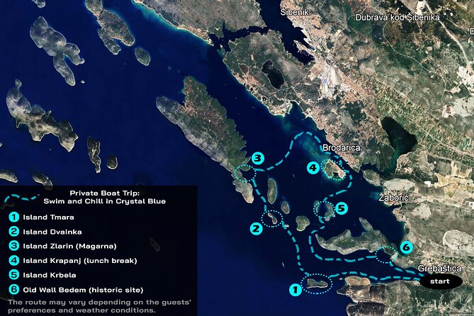 Private Boat Trip - Swim and Chill in Crystal Blue Šibenik - A relaxed way to see the Šibenik archipelago
