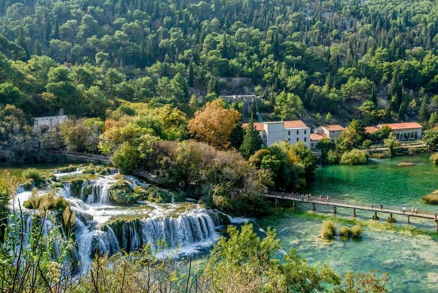 Private Krka National Park & Klis Fortress from Split - A boat ride down the Krka River