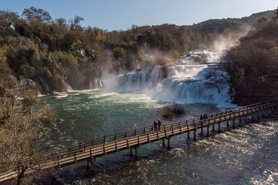 Private Krka National Park & Klis Fortress from Split - Klis Fortress above Split