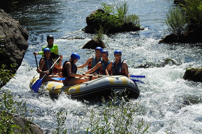 Private rafting on Cetina river with caving & cliff jumping,free photos & videos - Caves, cliff jumps, and a waterfall shower