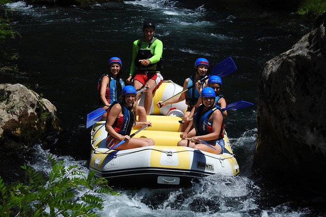 Private rafting on Cetina river with caving & cliff jumping,free photos & videos - What the $120.68 price really includes