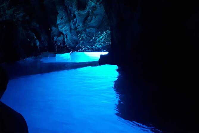 Private speedboat tour to Blue Cave and visit Island Hvar - Blue Cave on Biševo: the day’s visual centerpiece