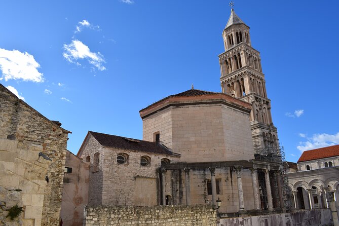 Private Split Walking Tour with Diocletian's Palace - St. Duje Cathedral from the outside