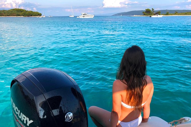 Private Sunset Tour from Trogir by Speedboat - Blue Lagoon and Krknjasi Bay: 40 minutes for a swim