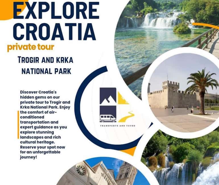 Private tour from Split area: Trogir and Krka National Park - Why this makes sense from Split