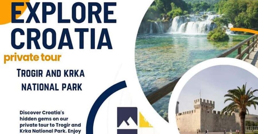 Private tour from Split area: Trogir and Krka National Park - Three hours at Krka National Park
