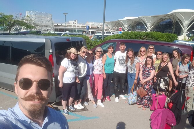 Private transfer Split airport to Split (any location) up to 8 passengers - What the 35 to 55 minute journey is like