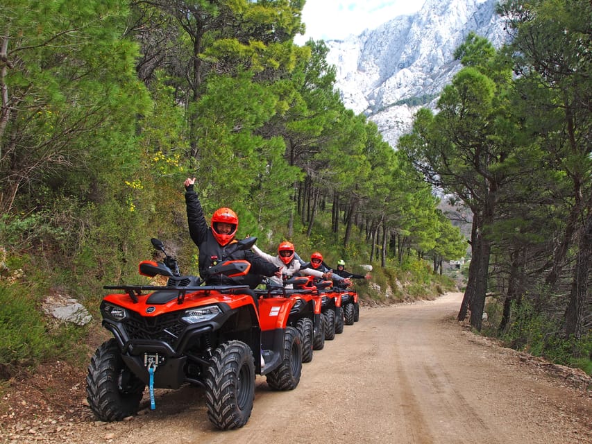 Quad Tour to Makarska Riviera offroad Adventure - Smokovina Hunting Lodge and a proper Dalmatian snack