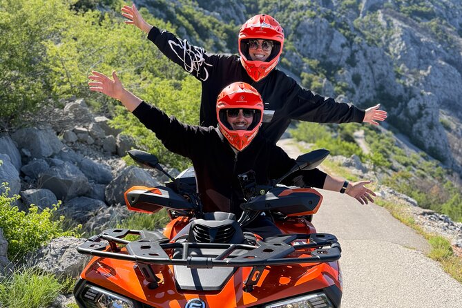 Quad Tour to skywalk biokovo Makarska by Amigos - Walking across Biokovo Skywalk