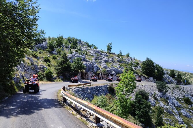 Quad Tour to skywalk biokovo Makarska by Amigos - The ride back to Makarska