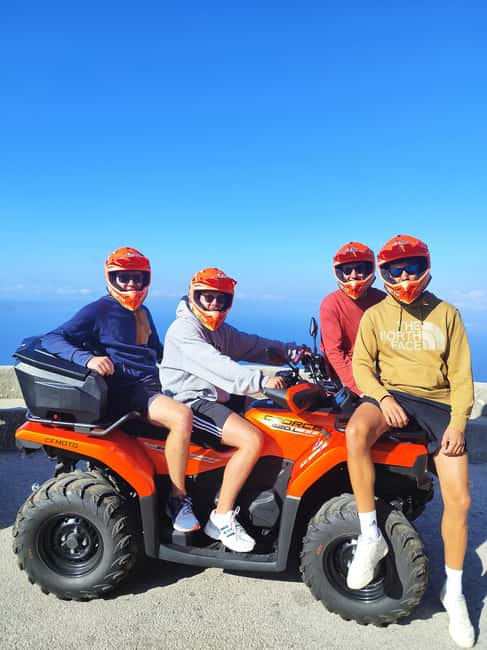 Quad Tour To Skywalk Biokovo With Skip the line Tickets - The final 45 minutes back through the park