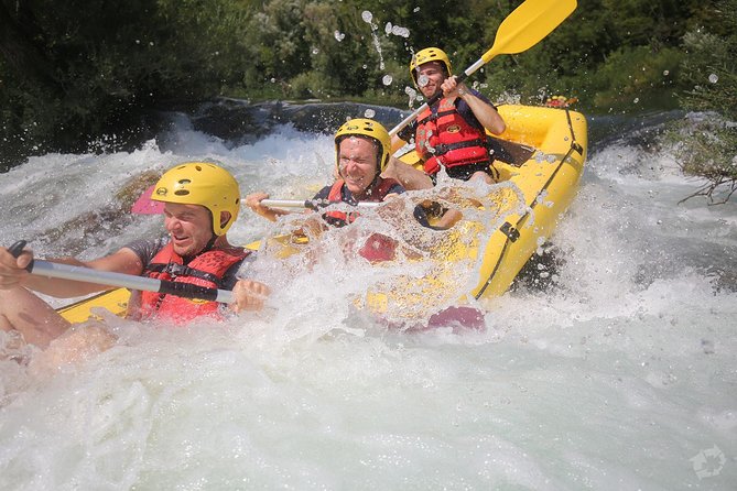 Rafting on Cetina River Departure from Split or Blato na Cetini village - Quiet water, cliffs, and the small beach stop