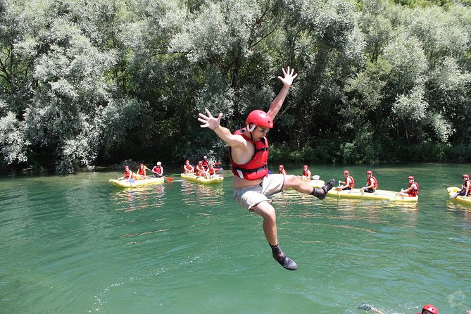 Rafting on Cetina River Departure from Split or Blato na Cetini village - How long you are actually on the river