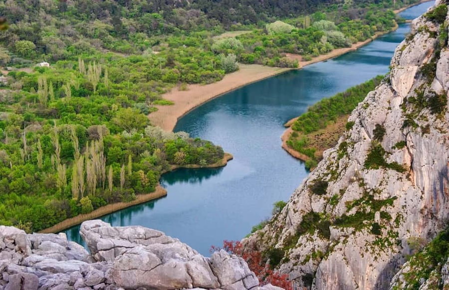 Rafting on Cetina river from Split - Paddling through scenery and rapids