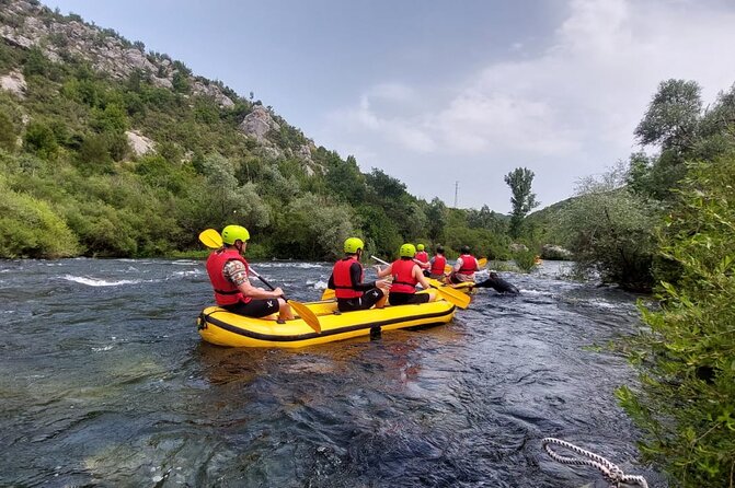 Rafting on Cetina River Standard Route - Waterfalls, calmer stretches, and time to swim