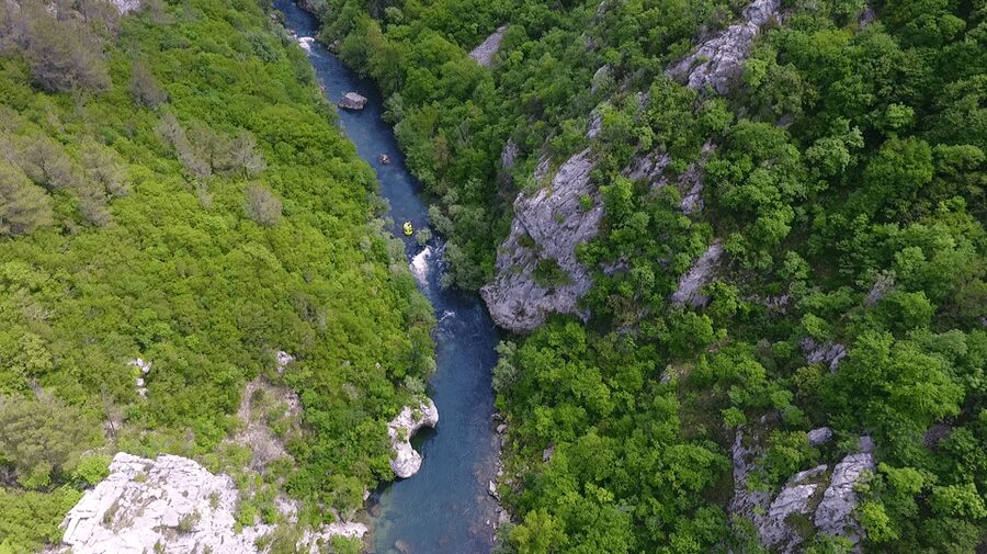 Rafting on the Cetina river - Price and overall value at $53