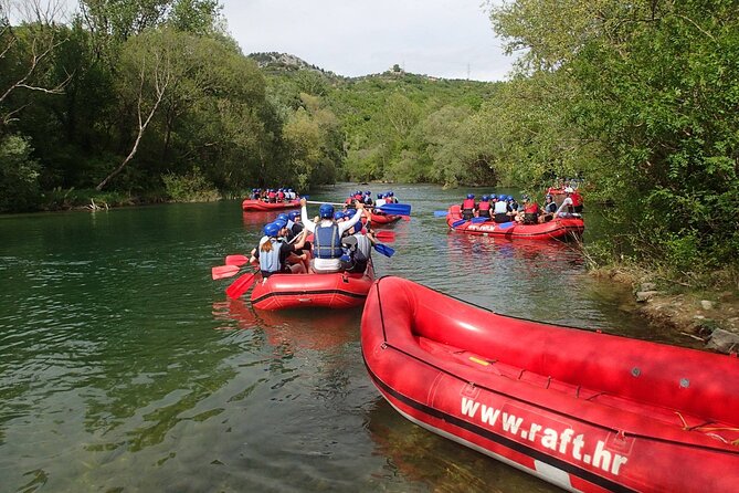 Rafting on the River Cetina from Omis Croatia - The final call