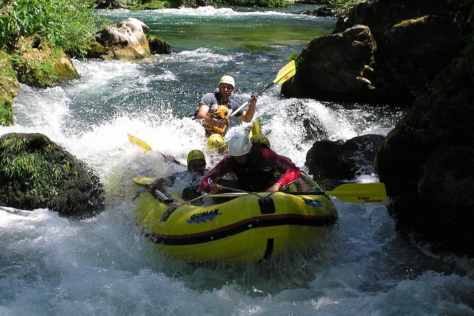 Rafting River Cetina from Makarska Riviera including transfer - Paddling through the Cetina canyon