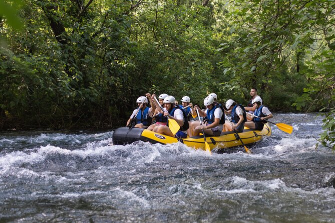 Rafting with cave exploring & cliff jumping |Go Pro 12| - The rapids are active without being extreme