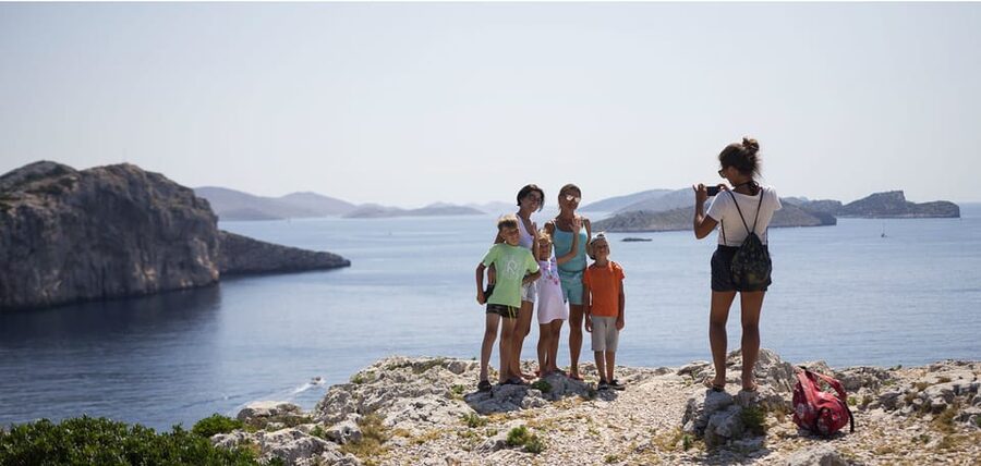 Sibenik: Full-Day Kornati National Park Boat Tour - Leaving Sibenik through the channel