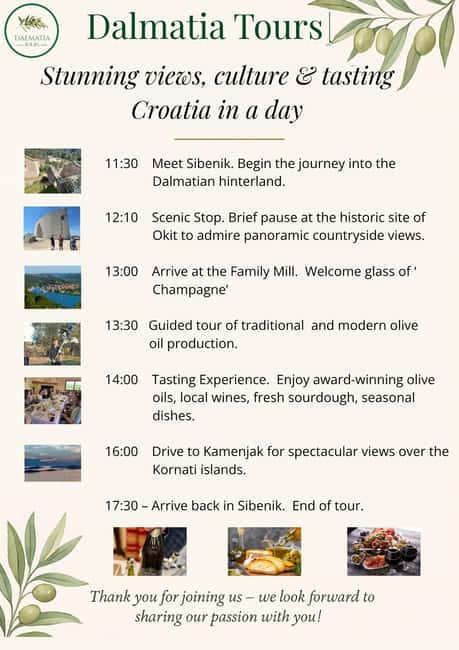 Sibenik: Stunning views, History & Tasting - Croatia in day - Why this Šibenik tour feels different