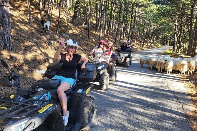 Skywalk Biokovo ATV Quad Tour - Crossing the Biokovo Skywalk at 1,228 meters