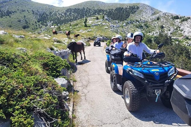 Skywalk Biokovo ATV Quad Tour - A 20-minute mountain pause with a wide view