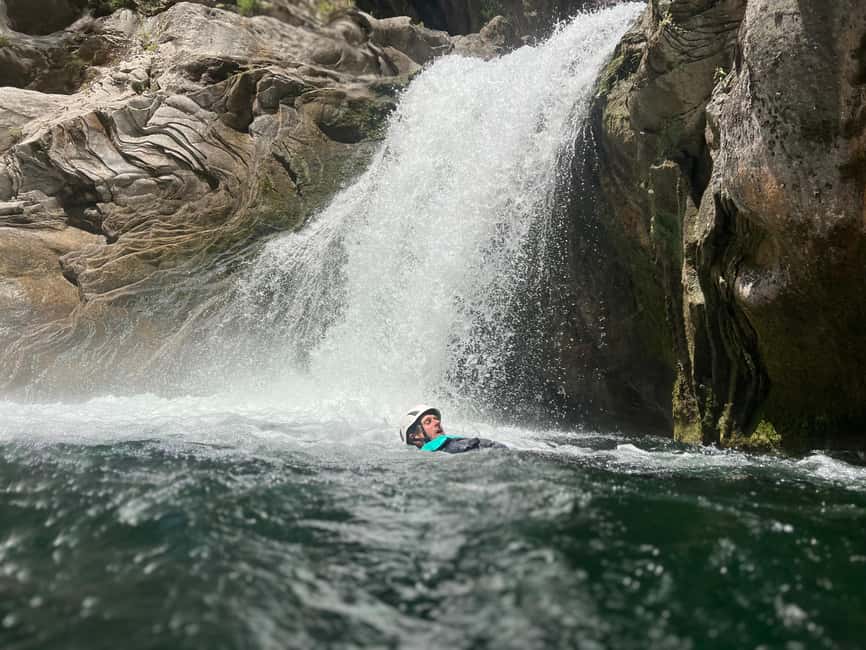 Small Group Canyoning with proffesional guide - Key points at a glance