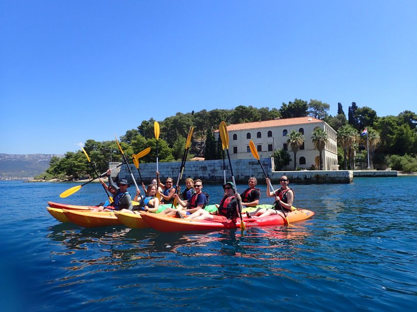 Split 4-Hour Guided Sea Kayak Tour - Following the northern shore beneath Marjan Hill