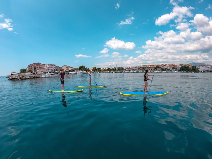 Split: Adriatic Sea and River Stand-Up Paddleboard Tour - From Hotel Briig to Stobreč camp