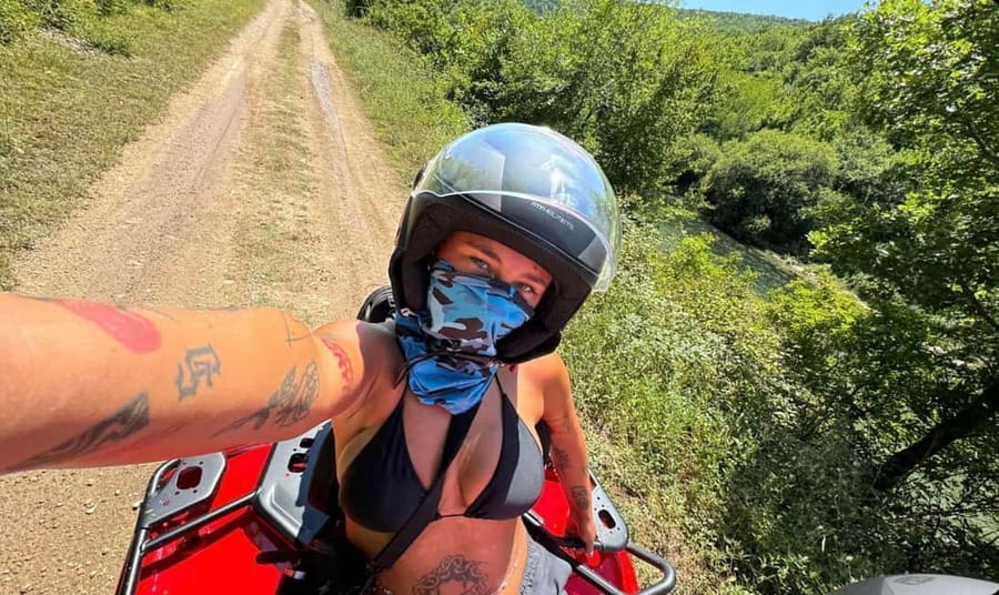 Split: ATV Quad Tour with waterfall swim - The ATV route: fun, scenic, and not highly technical