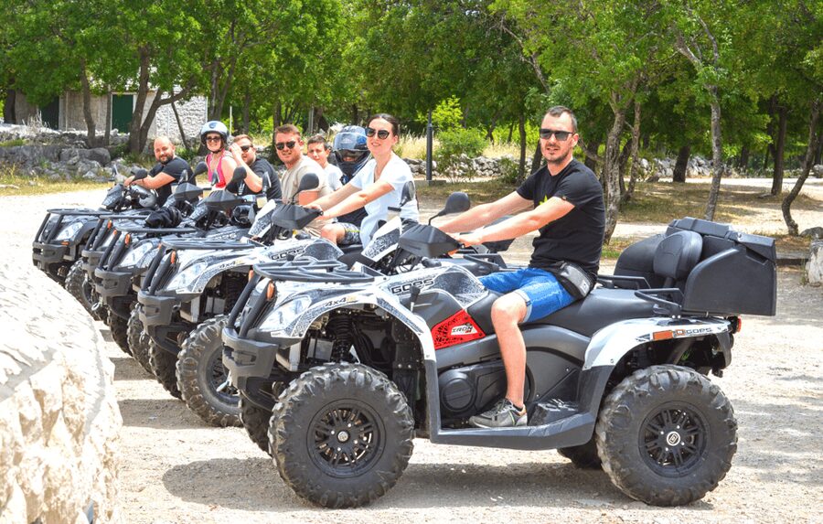 Split: ATV Quad Tour with Waterfall Swimming with Picnic - Viewpoints, villages, and the road to the waterfall