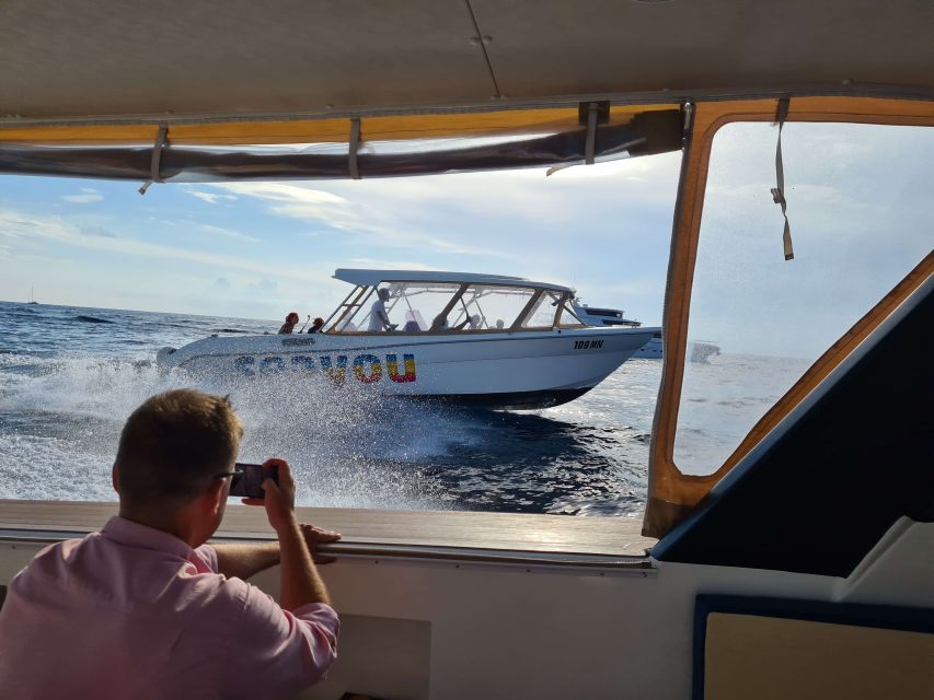 Split: Bisevo, Vis, and Hvar Boat Tour with Snorkel Stops - Entering the Blue Cave on Bisevo